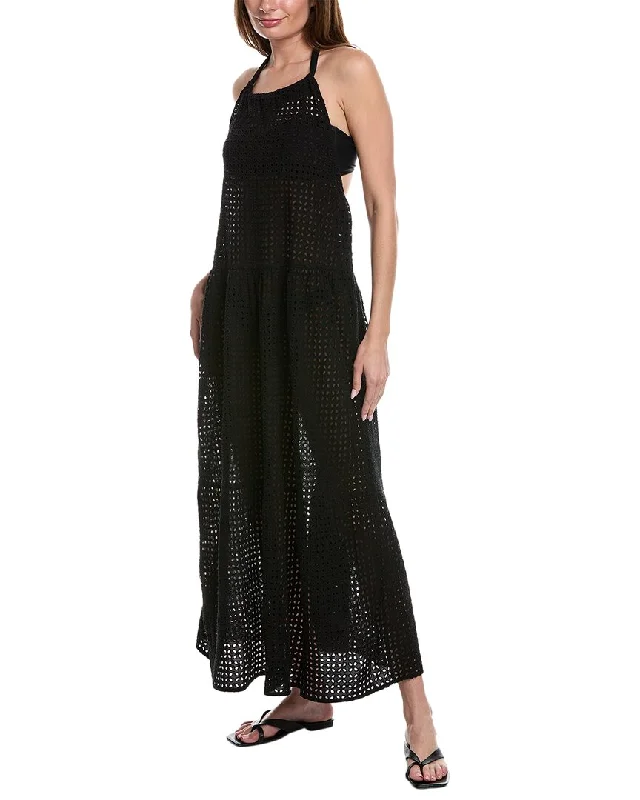 Plus Size Women Dress with a Flattering A - Line Cut for Comfort and Style Plus Size Women Dress with a Flattering A - Line Cut for Comfort and Style Solid & Striped The Kai Maxi Dress