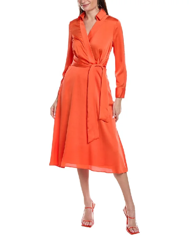 Ball Gown Women Dress with a Full Skirt for a Princess - like Look Ball Gown Women Dress with a Full Skirt for a Princess - like Look Tahari ASL Midi Dress