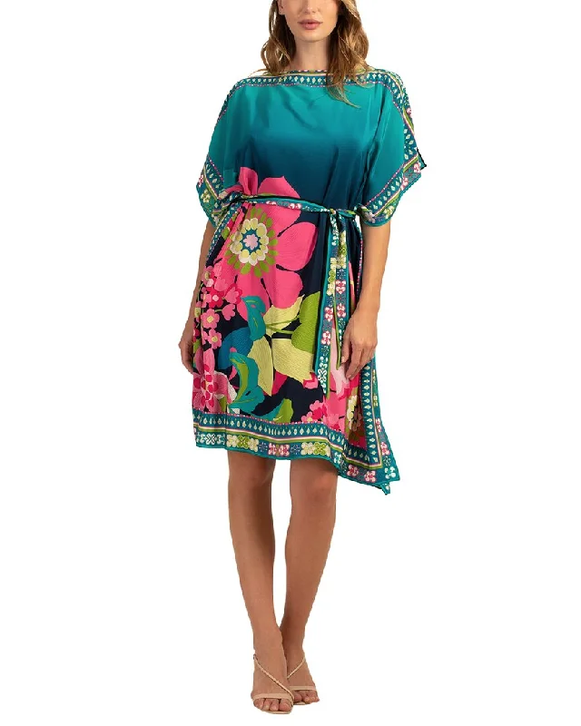 Long - Sleeve Women Dress in Velvet for a Luxurious Winter Look Long - Sleeve Women Dress in Velvet for a Luxurious Winter Look Trina Turk Belted Silk Theordora Mini Dress