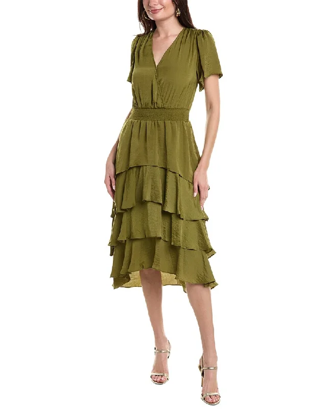 Maxi Women Dress with Floral Print for a Bohemian Vibe Maxi Women Dress with Floral Print for a Bohemian Vibe Vince Camuto Tiered Dress
