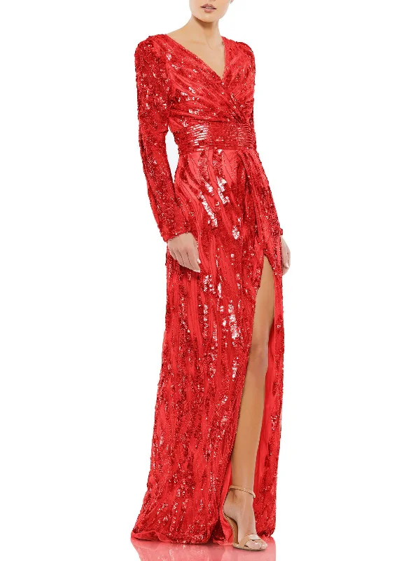 Sleeveless Women Dress in Bright Colors for Summer Parties Sleeveless Women Dress in Bright Colors for Summer Parties Womens Embellished Open Back Evening Dress
