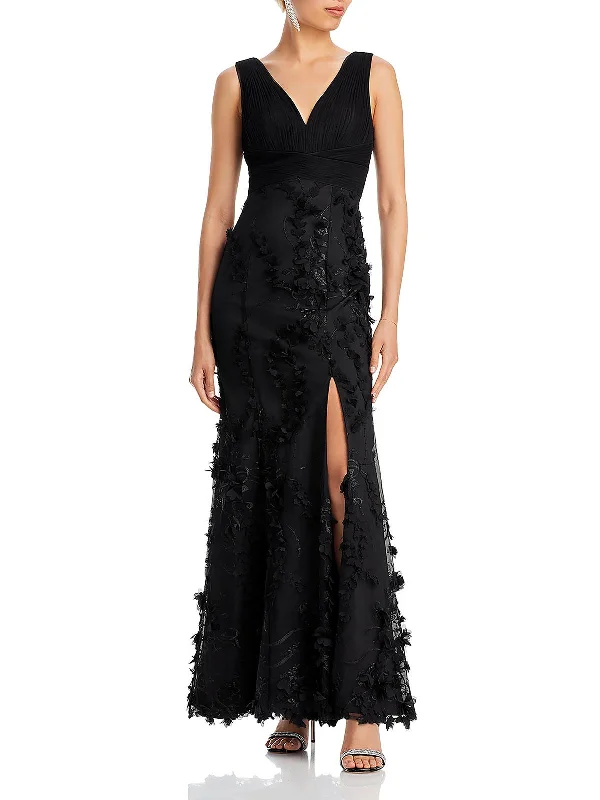 Strapless Women Dress with a Built - in Bra for Comfort and Support Strapless Women Dress with a Built - in Bra for Comfort and Support Womens Floral Long Evening Dress