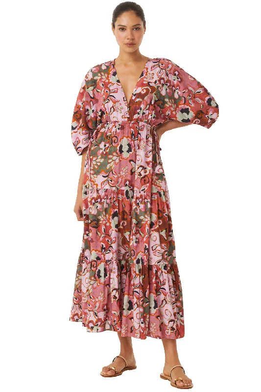 Maxi dresses with a belted empire waist for a more defined and flattering silhouette YSA DRESS Maxi dresses with a belted empire waist for a more defined and flattering silhouette YSA DRESS