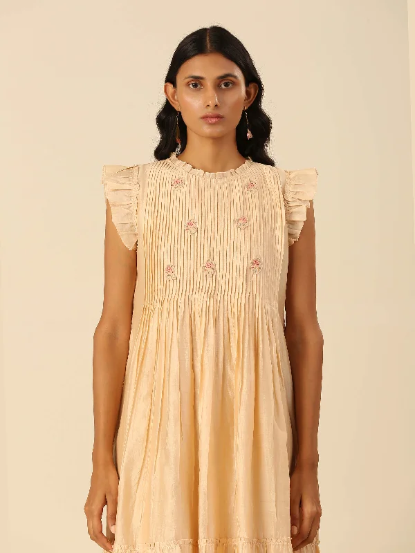 Midi dresses with cotton - blend materials for everyday comfort The Dreamers Coral Midi Dress Midi dresses with cotton - blend materials for everyday comfort The Dreamers Coral Midi Dress