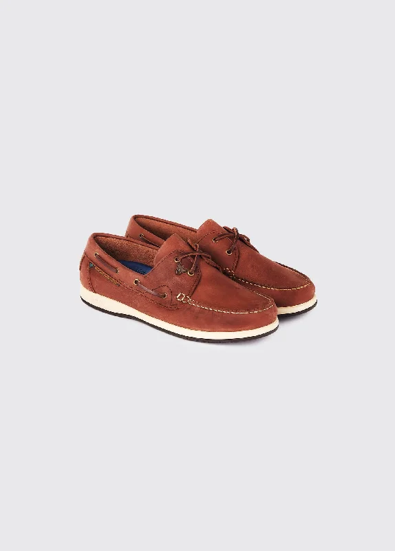 Sailmaker X LT Boat Shoe - Chestnut