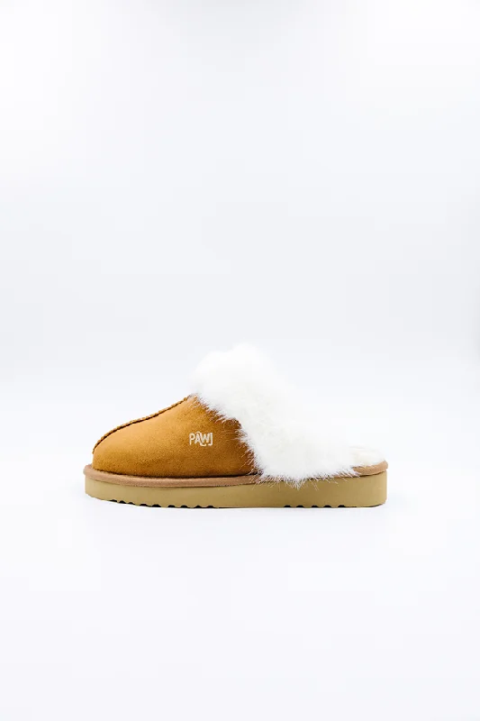 PAWJ Slippers | Chestnut / Aspen Snow