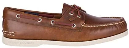 Plush 2-Eye Boat Shoe - Dark Tan