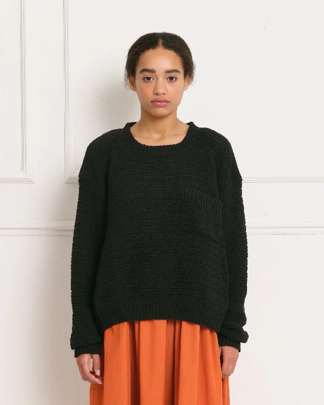 Embroidered Women's Pullovers with Floral Patterns Furrow Jumper - R.T.S. CO-80