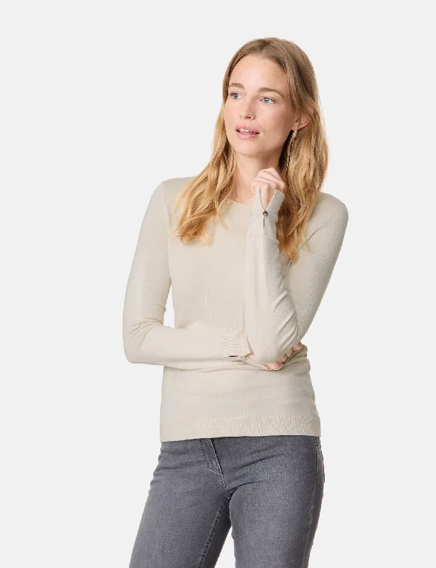 Women's Mock Neck Pullovers in Satin Fabric for Elegance Knit Pullover