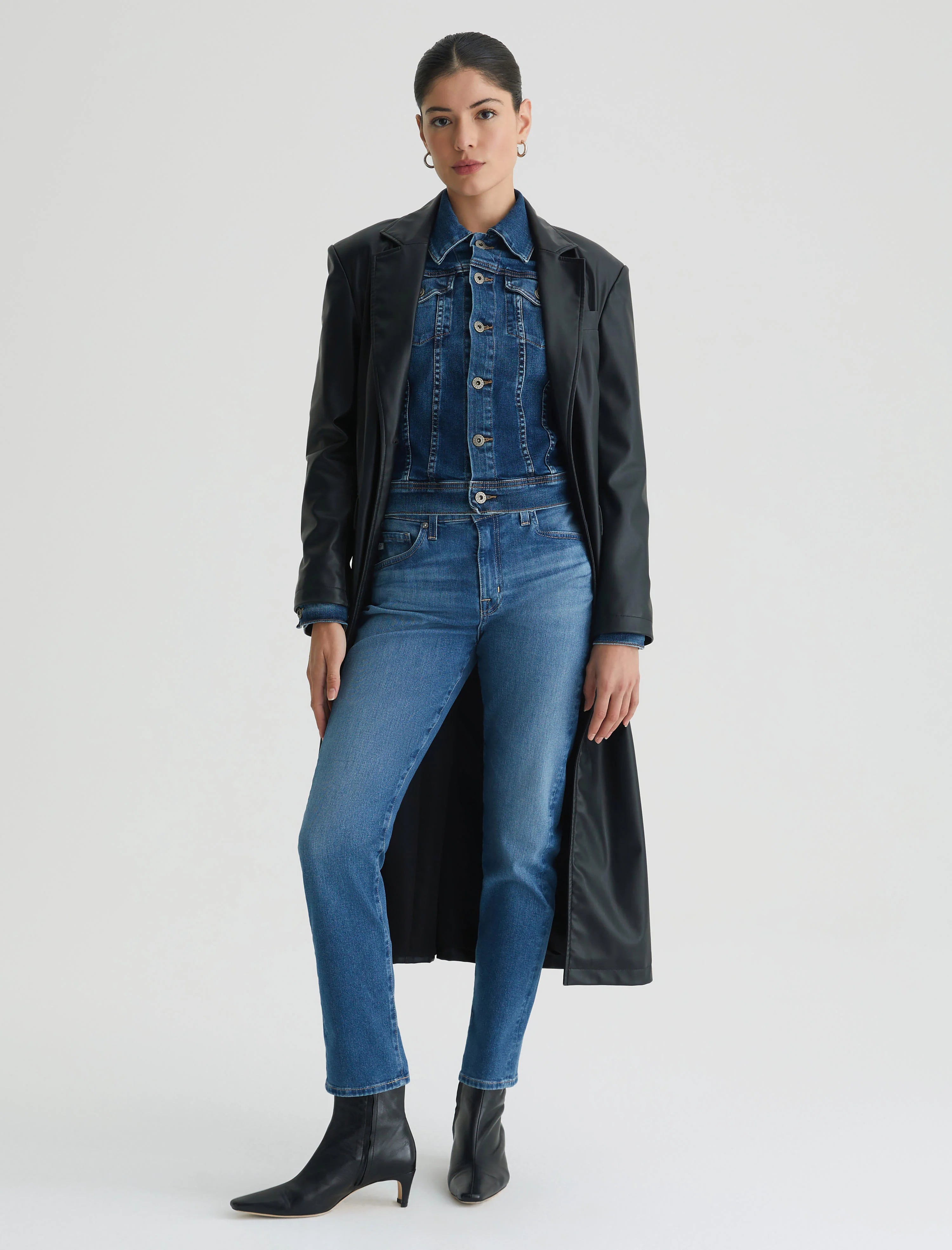 Plus - size women jeans for a comfortable and stylish fit  AG Jeans Ex-Boyfriend Slim - Catskills