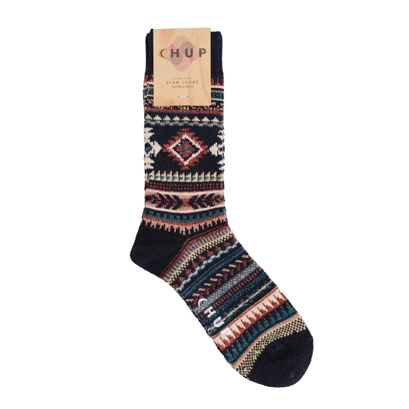 Straight - leg women jeans with a classic and timeless appeal  Chup Socks Red Rock (Indigo)
