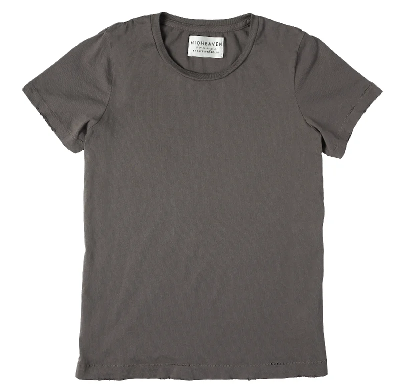 Skinny women jeans with a form - fitting design  Highland Tee in Storm Grey