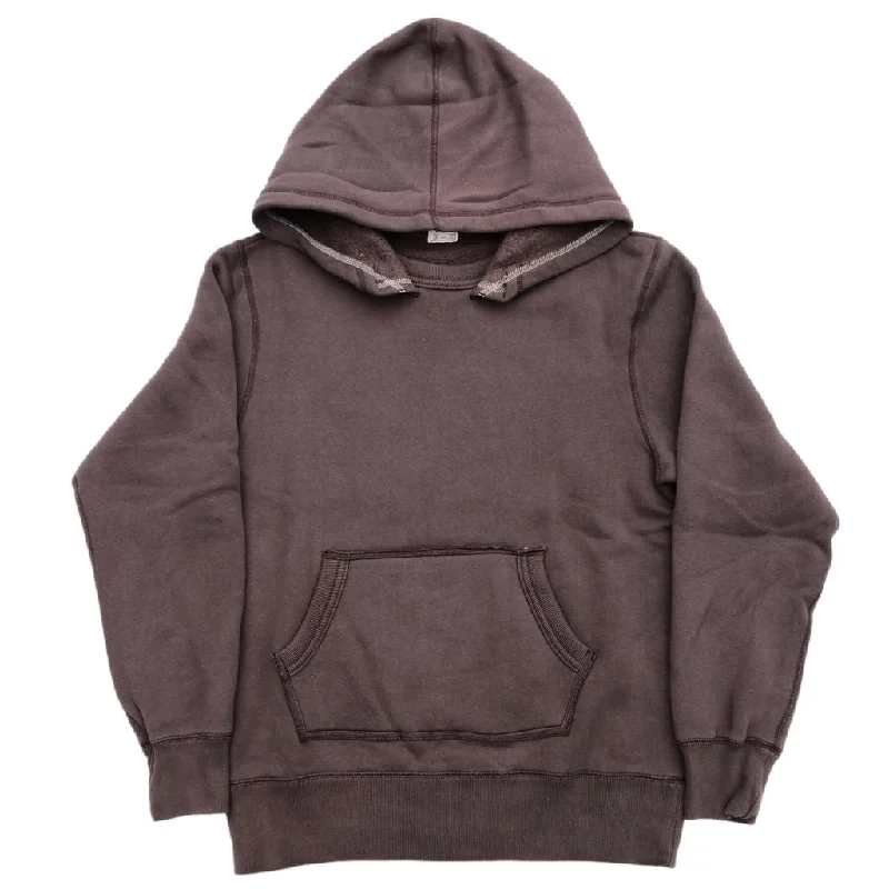 Plus - size women jeans for a comfortable and stylish fit  Loop & Weft Super Fluffy Knit After Hood Sweatshirt (Black)