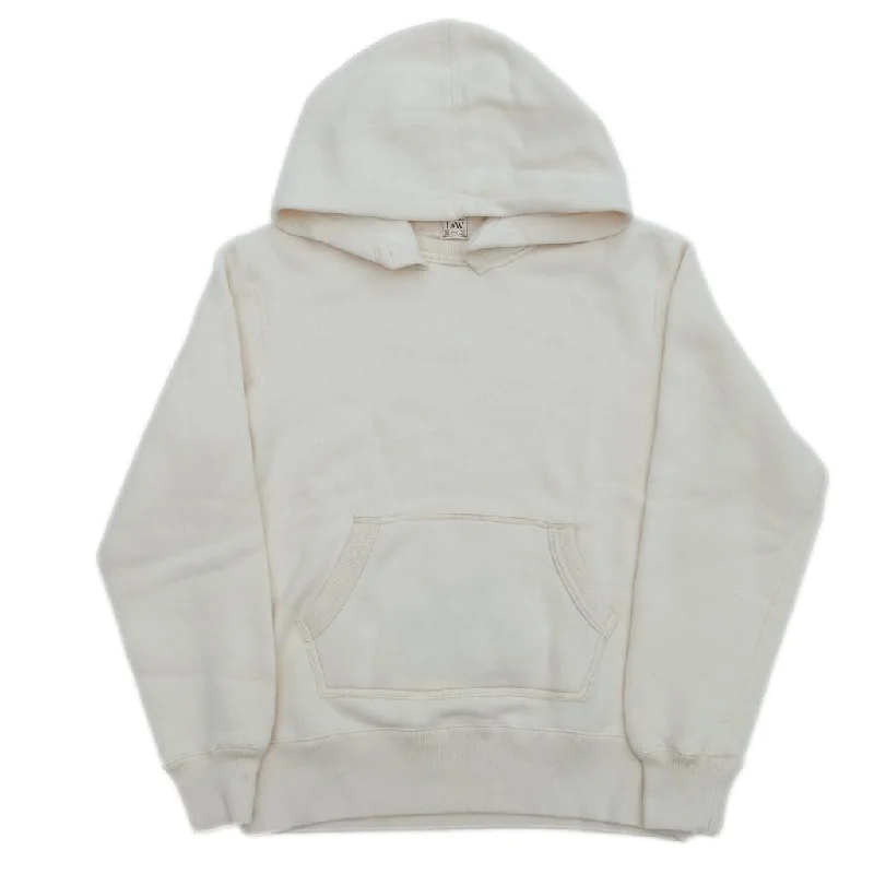 Bootcut women jeans to complement various shoe styles  Loop & Weft Super Fluffy Knit After Hood Sweatshirt (Ivory)
