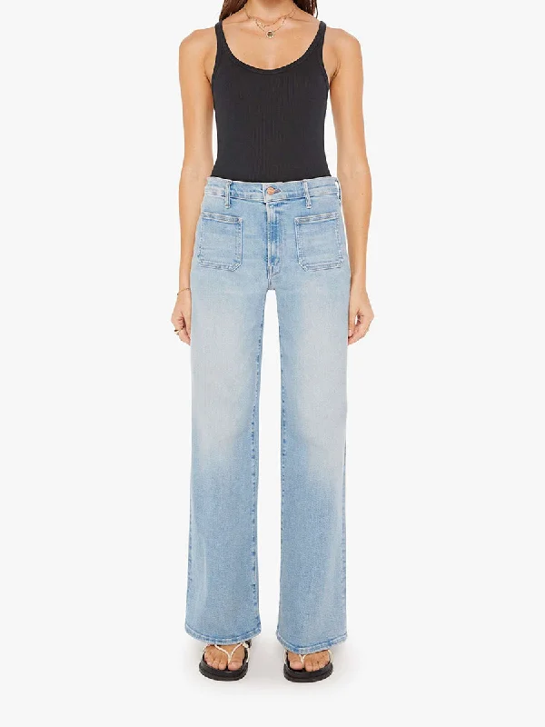 Button - fly women jeans with a traditional touch  Patch Pocket Undercover Sneak Jean - California Cruiser