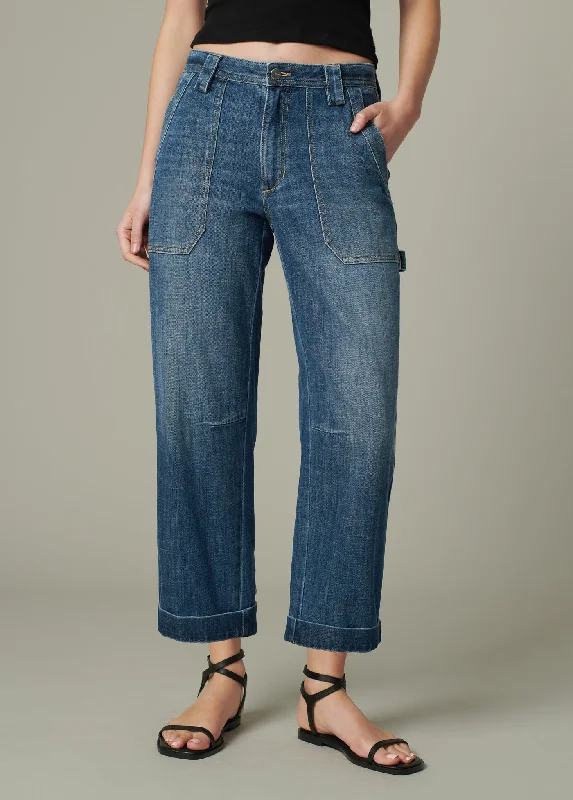 Distressed women jeans for a trendy and edgy look  THE RELAXED CARPENTER PANT