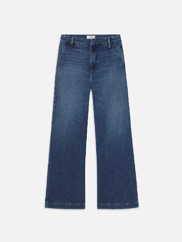 Stretch women jeans for enhanced mobility and comfort  The Tailored Denim Trouser -- Monday