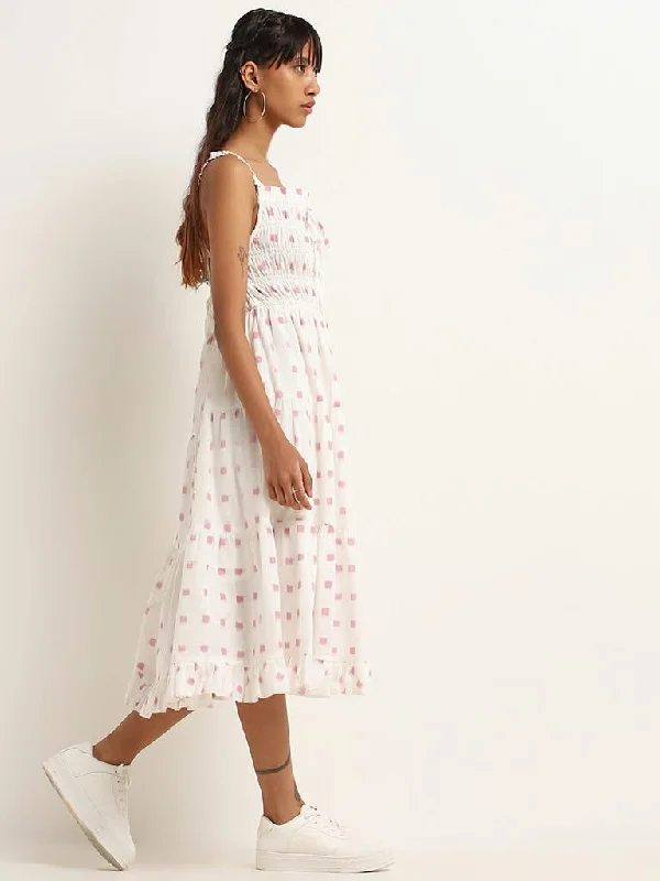 Women's wide - leg dress pants Bootcut women jeans to complement various shoe styles Bombay Paisley White Printed Cotton Tiered Dress Women's wide - leg dress pants Bootcut women jeans to complement various shoe styles Bombay Paisley White Printed Cotton Tiered Dress