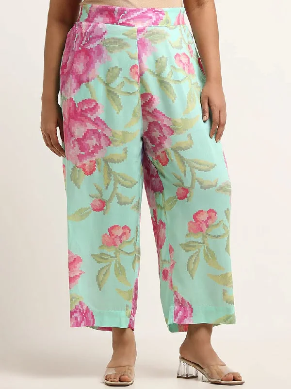 Women's corduroy fall pants Dark - wash women jeans for a sophisticated and slimming effect Diza Green Mid-Rise Floral Print Straight Pants Women's corduroy fall pants Dark - wash women jeans for a sophisticated and slimming effect Diza Green Mid-Rise Floral Print Straight Pants