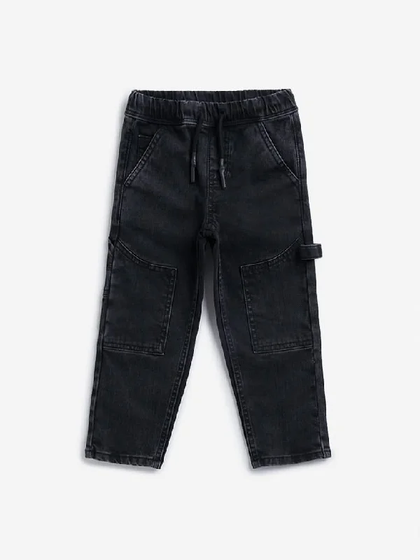 Women's pants for music festivals Ripped women jeans for a rebellious and fashion - forward style HOP Kids Charcoal Mid Rise Skinny Fit Jeans Women's pants for music festivals Ripped women jeans for a rebellious and fashion - forward style HOP Kids Charcoal Mid Rise Skinny Fit Jeans