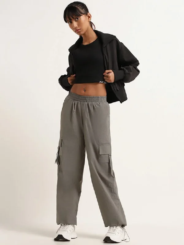 Women's silk evening pants Stretch women jeans for enhanced mobility and comfort Studiofit Grey Mid Rise Cotton Cargo Pants Women's silk evening pants Stretch women jeans for enhanced mobility and comfort Studiofit Grey Mid Rise Cotton Cargo Pants
