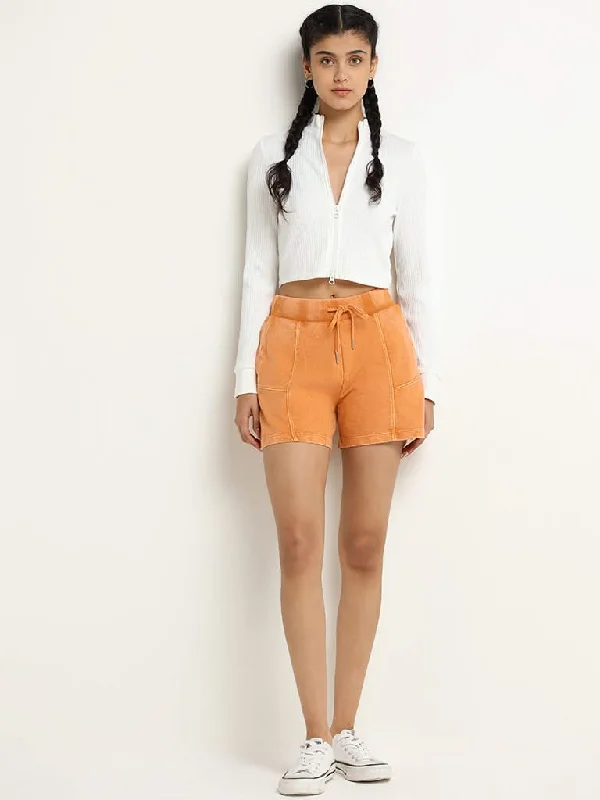 Women's palazzo beach pants Colored women jeans in vibrant hues like red and yellow Studiofit Orange Cotton Shorts Women's palazzo beach pants Colored women jeans in vibrant hues like red and yellow Studiofit Orange Cotton Shorts