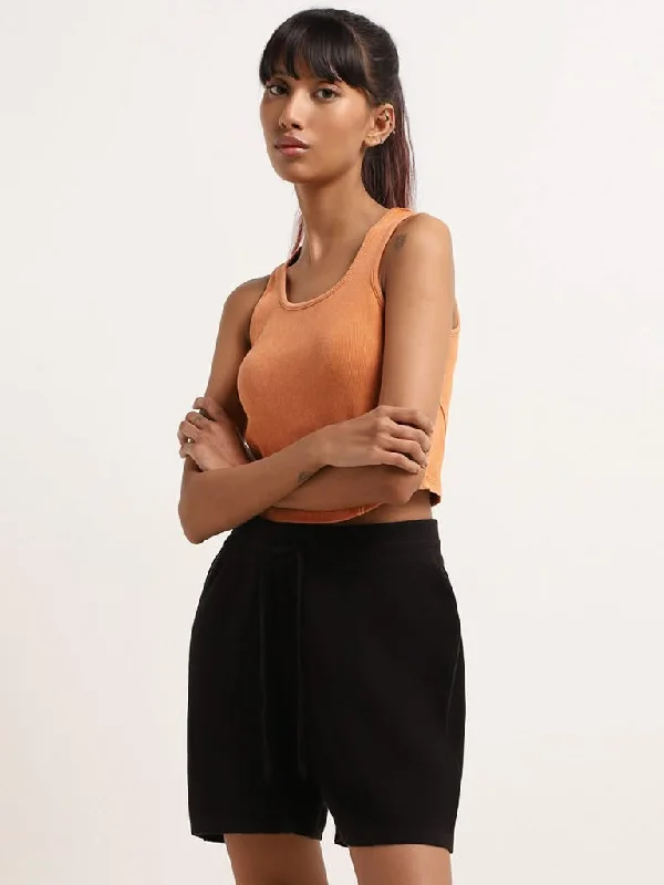 Women's on - sale casual pants Light - wash women jeans for a fresh and summery appearance Studiofit Orange Self-Striped Ribbed Tank Top Women's on - sale casual pants Light - wash women jeans for a fresh and summery appearance Studiofit Orange Self-Striped Ribbed Tank Top