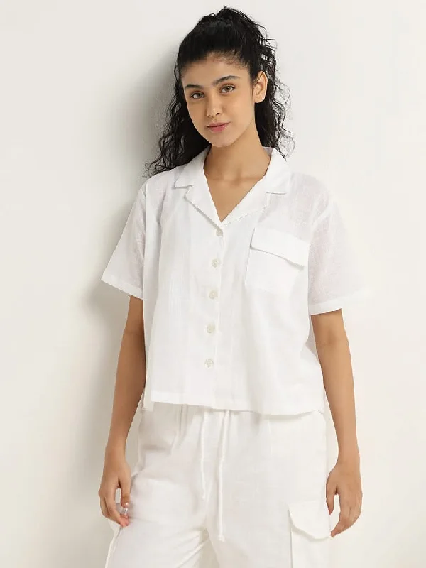Women's pants for dancing Acid - wash women jeans with a retro finish Superstar White Solid Cotton Shirt Women's pants for dancing Acid - wash women jeans with a retro finish Superstar White Solid Cotton Shirt