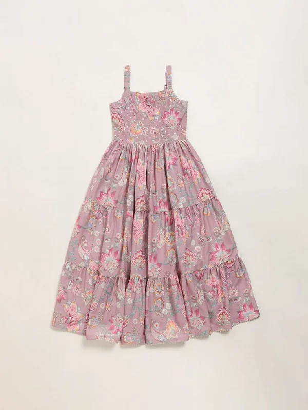 Women's pants for dancing Acid - wash women jeans with a retro finish Utsa Kids Lilac Strappy Printed Dress (8 -14yrs)