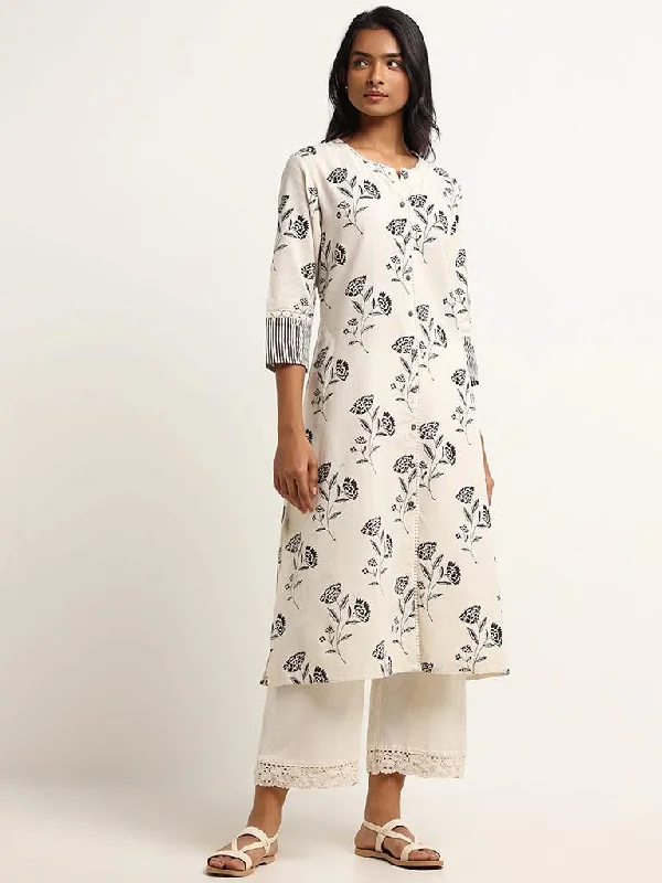 Women's zipper - detail fashion pants Jeggings women jeans combining the comfort of leggings and style of jeans Utsa Off-White Floral Print Blended Linen Kurta Women's zipper - detail fashion pants Jeggings women jeans combining the comfort of leggings and style of jeans Utsa Off-White Floral Print Blended Linen Kurta