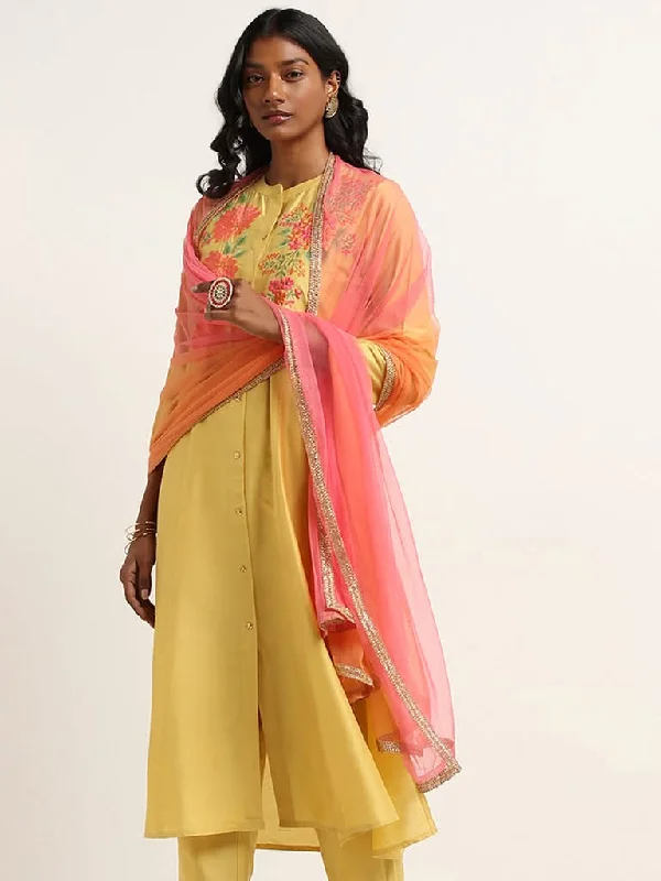 Women's pants for travel Embellished women jeans with studs or rhinestones for a glamorous touch Vark Yellow Embroidered Kurta, Pants and Dupatta Set Women's pants for travel Embellished women jeans with studs or rhinestones for a glamorous touch Vark Yellow Embroidered Kurta, Pants and Dupatta Set