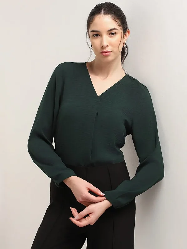 Women's spandex stretch pants Cargo women jeans with multiple pockets for added functionality Wardrobe Solid Green V Neck Top Women's spandex stretch pants Cargo women jeans with multiple pockets for added functionality Wardrobe Solid Green V Neck Top