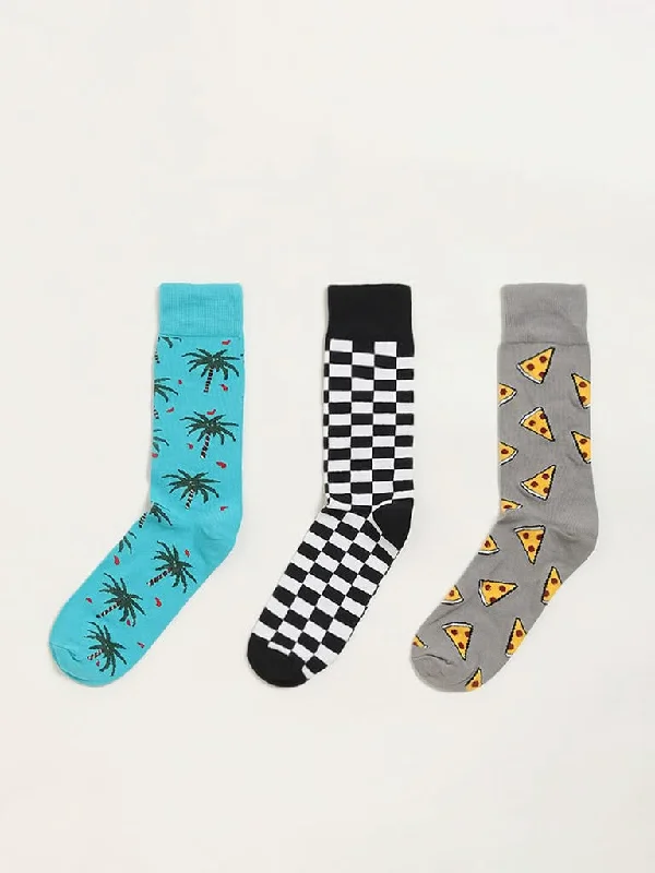 Women's pants for outdoor adventures Dark - wash women jeans for a sophisticated and slimming effect WES Lounge Multicolour Printed Cotton Blend Full Length Socks - Pack of 3 Women's pants for outdoor adventures Dark - wash women jeans for a sophisticated and slimming effect WES Lounge Multicolour Printed Cotton Blend Full Length Socks - Pack of 3