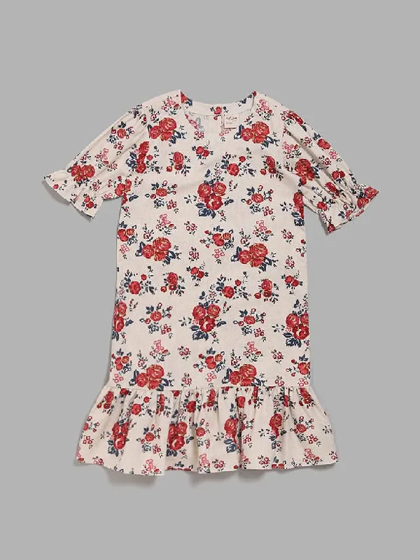 Women's long - sleeve jumpsuit pants Straight - leg women jeans with a classic and timeless appeal Utsa Kids Off White Floral Dress (8 -14yrs) Women's long - sleeve jumpsuit pants Straight - leg women jeans with a classic and timeless appeal Utsa Kids Off White Floral Dress (8 -14yrs)